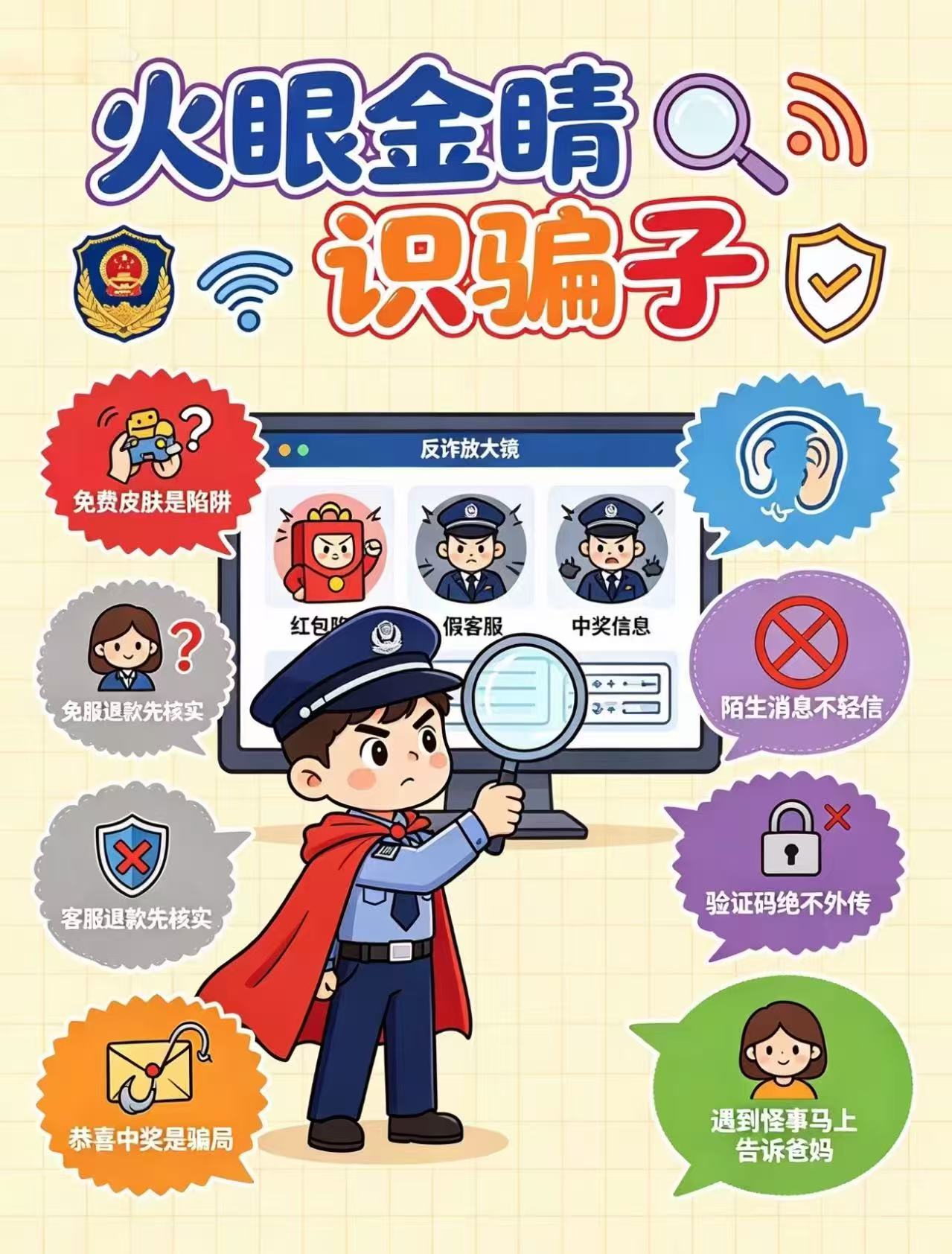 火眼金睛识骗子